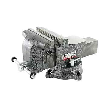 バイス台 ガレージバイス 100MM SK11 バイス 口幅:100mm | ホームセンター